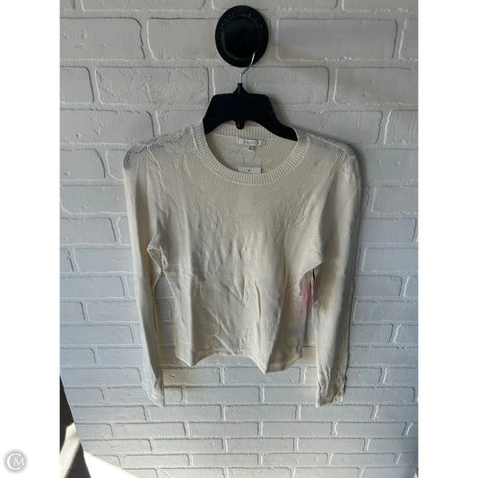 Top Long Sleeve By Z Supply In Cream, Size: M