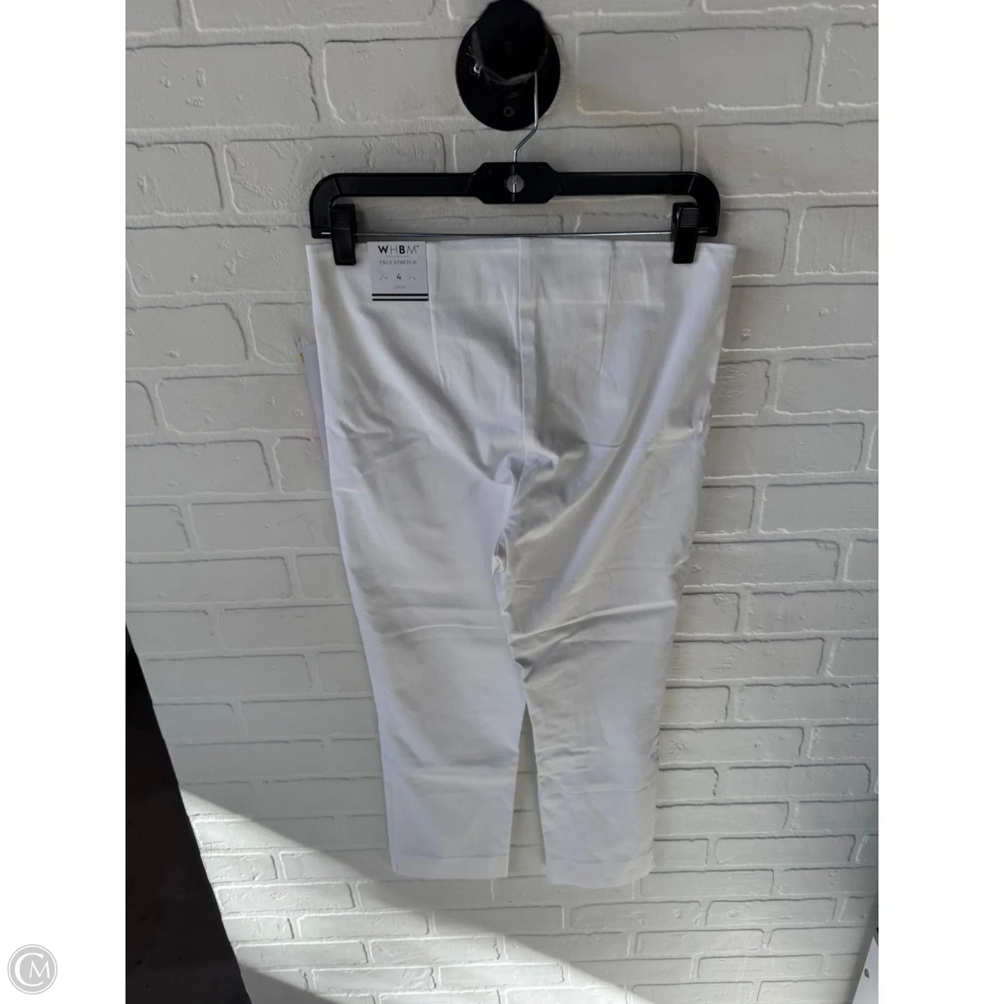 Pants Cropped By White House Black Market In White, Size: 4