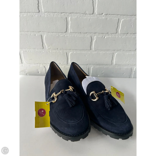 Shoes Flats By Talbots In Navy, Size: 10