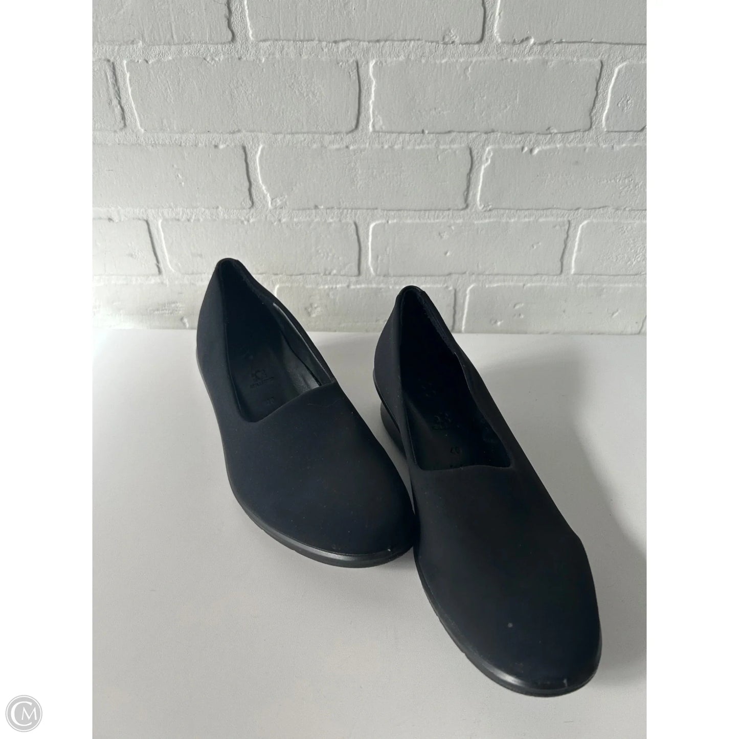 Shoes Heels Wedge By Ecco In Black, Size: 9.5