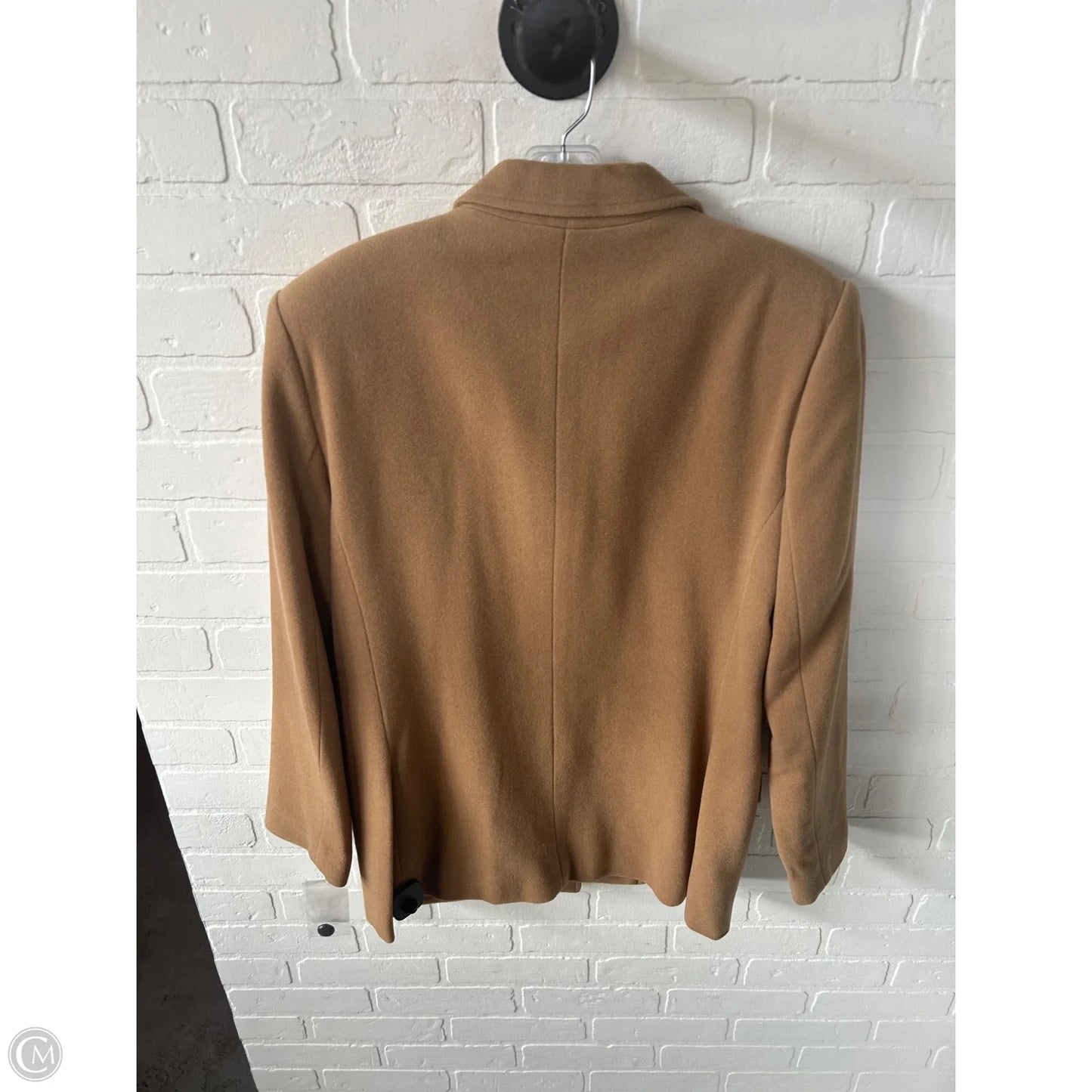 Coat Peacoat By Clothes Mentor In Brown, Size: M