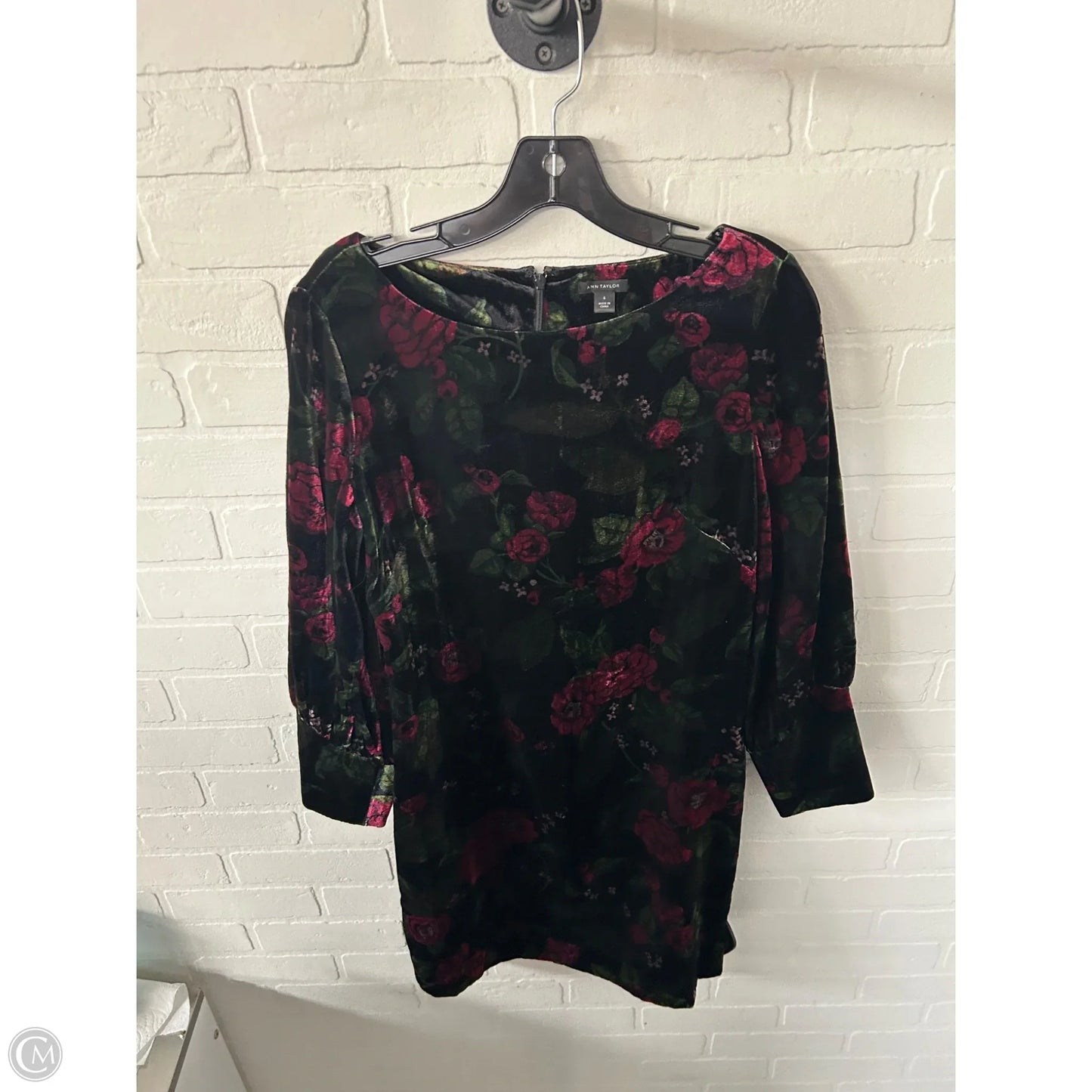 Dress Work By Ann Taylor In Black & Red, Size: S