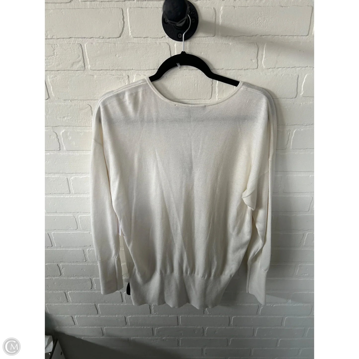 Sweater By White House Black Market In White, Size: L