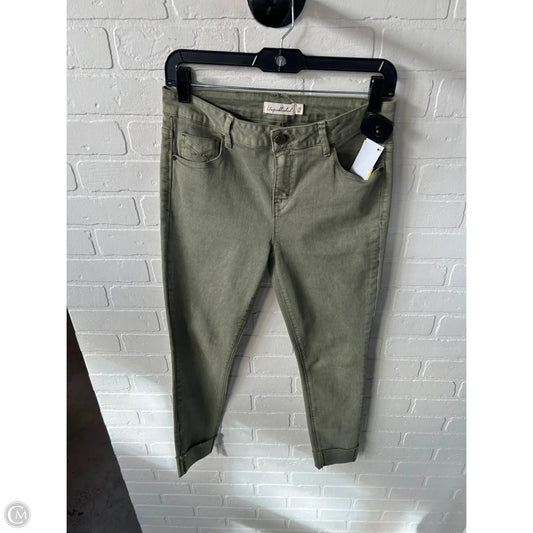 Jeans Skinny By Cmc In Green Denim, Size: 6