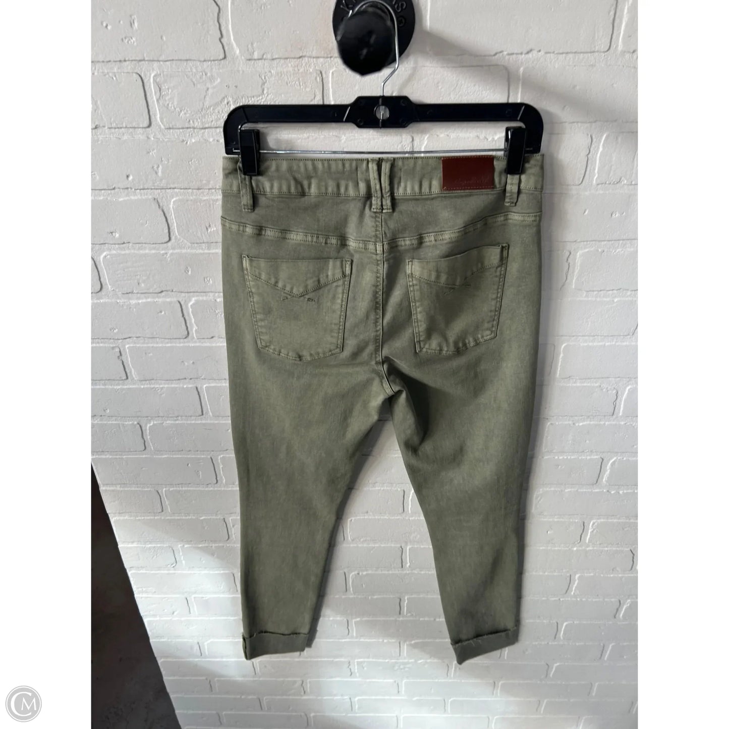 Jeans Skinny By Cmc In Green Denim, Size: 6