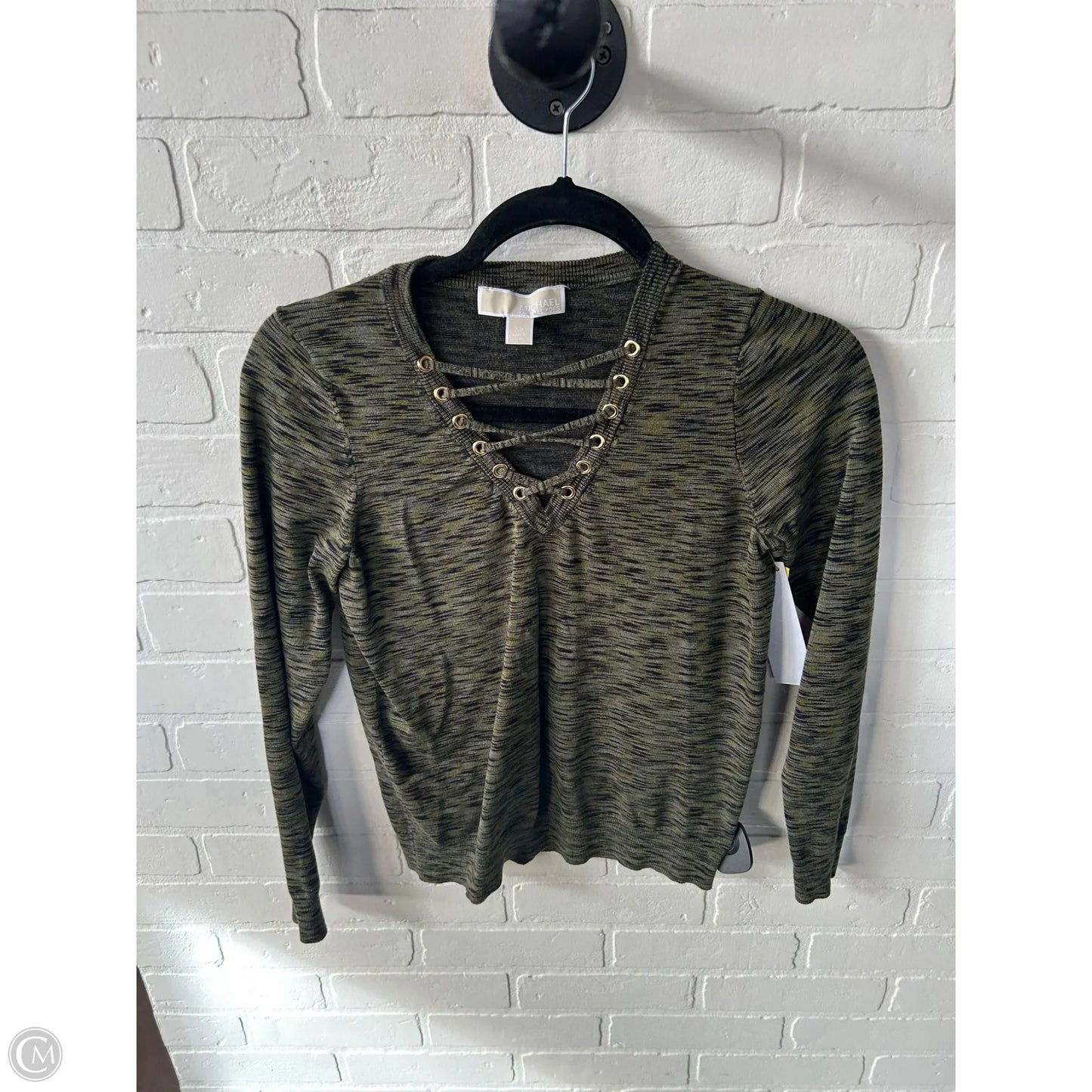 Sweater By Michael By Michael Kors In Green, Size: Xs