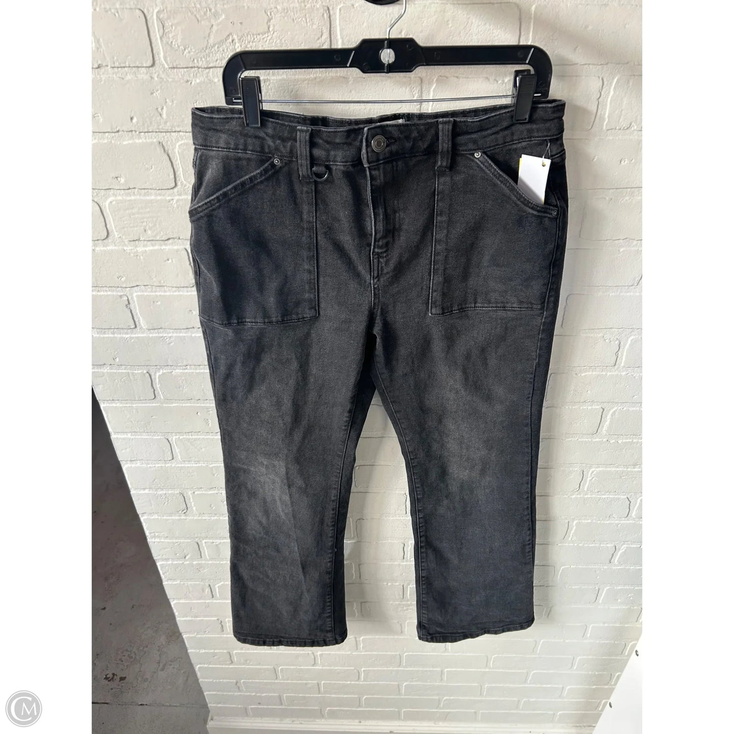 Jeans Boot Cut By Cotton On In Black Denim, Size: 10