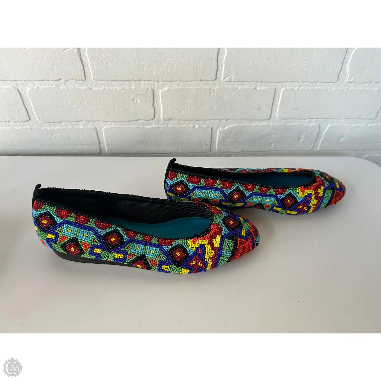 Boots Knee Flats By Clothes Mentor In Black, Size: 8.5