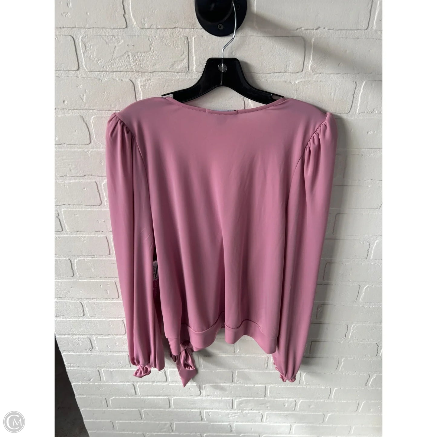 Top Long Sleeve By Inc In Pink, Size: Xl