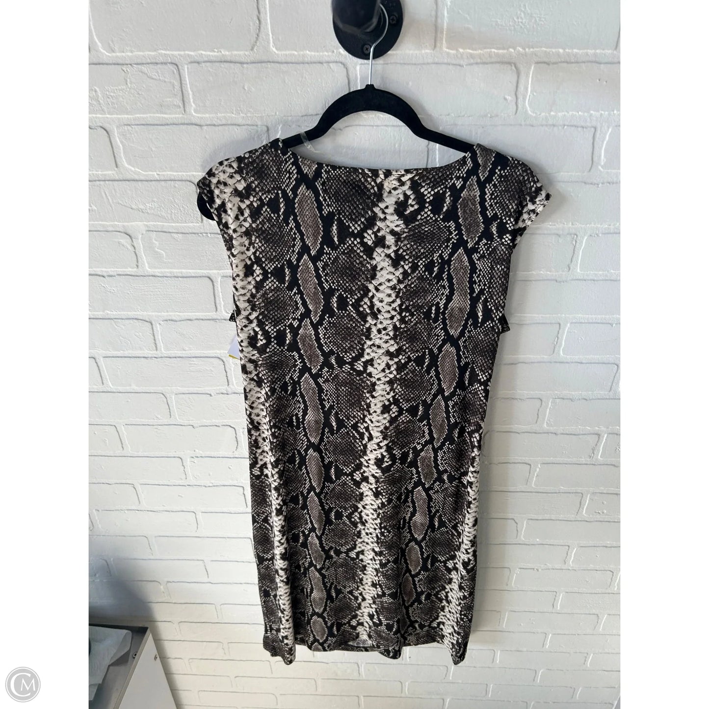 Dress Work By Jones New York In Snakeskin Print, Size: L