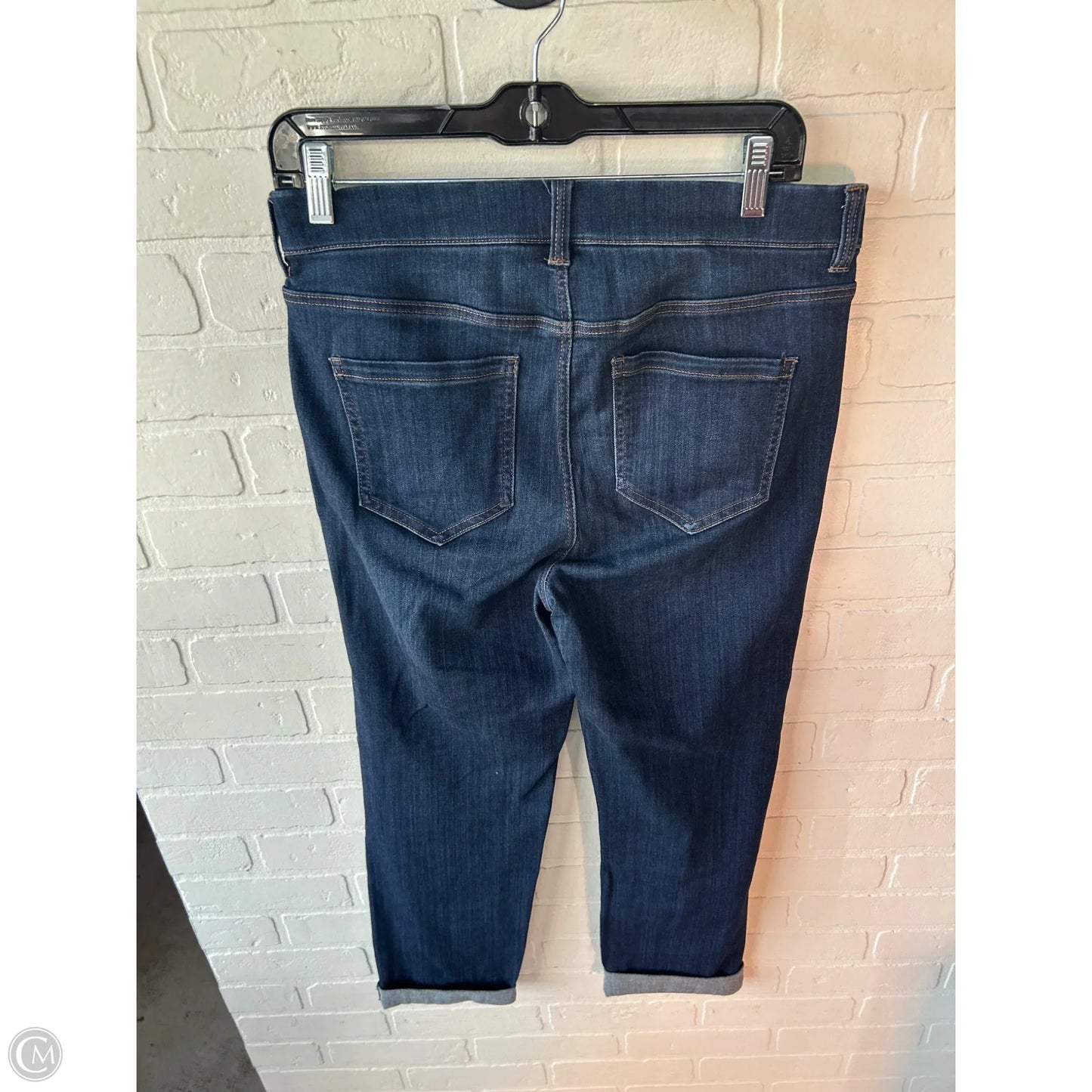 Jeans Straight By Liverpool In Blue Denim, Size: 10