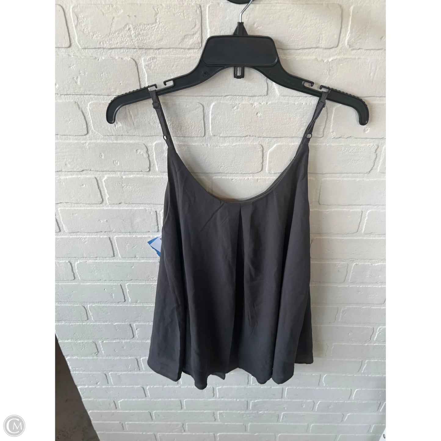 Blouse Sleeveless By Zenana In Grey, Size: S