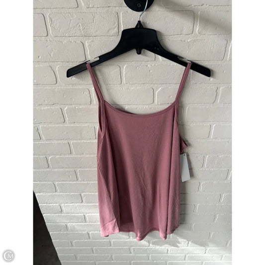 Tank Top By Zenana In Pink, Size: 1x