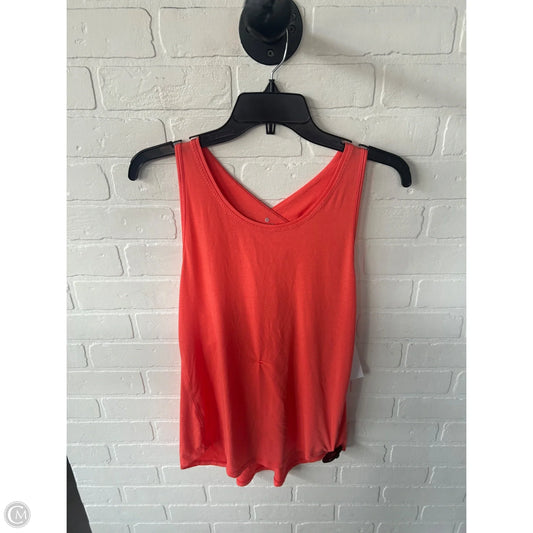 Athletic Tank Top By Athleta In Orange, Size: M