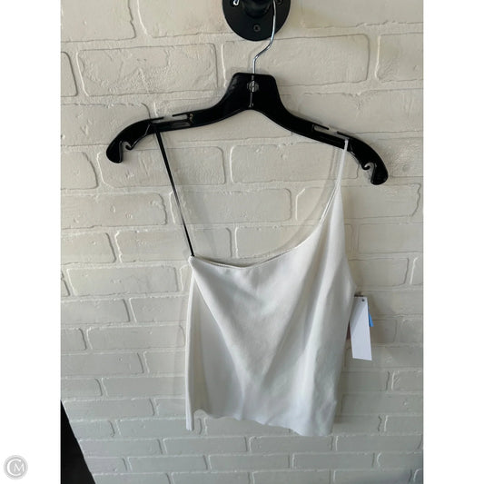 Top Sleeveless By Massimo Dutti In White, Size: M