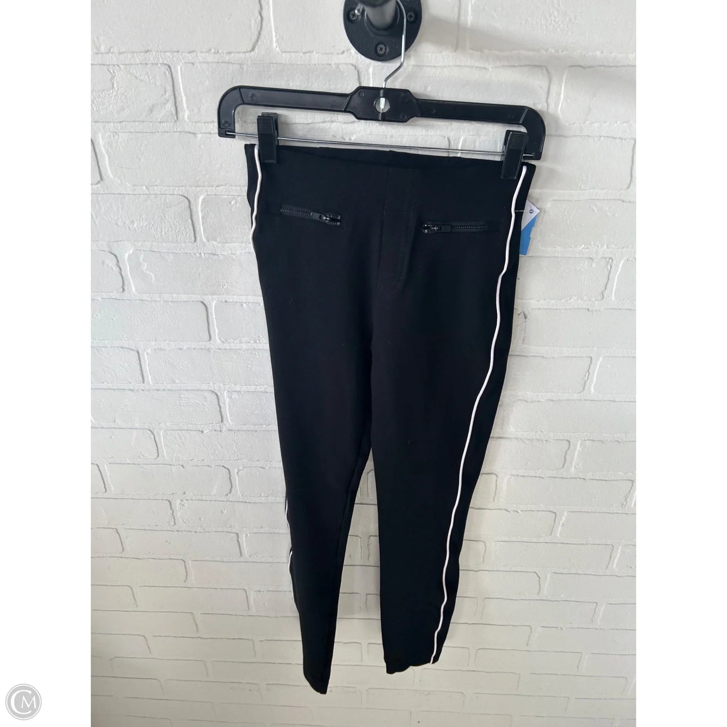 Pants Leggings By Spanx In Black & White, Size: 2