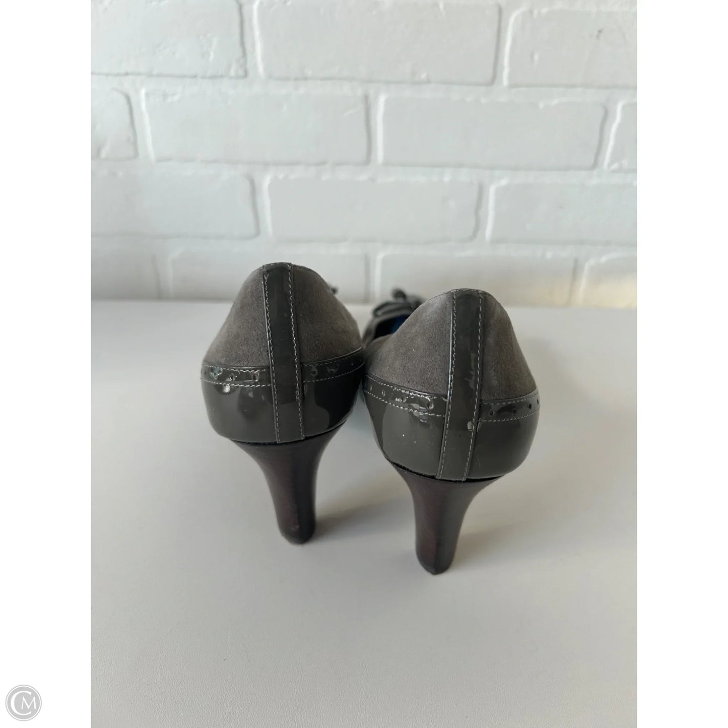 Shoes Heels Block By Cole-haan In Grey, Size: 10.5