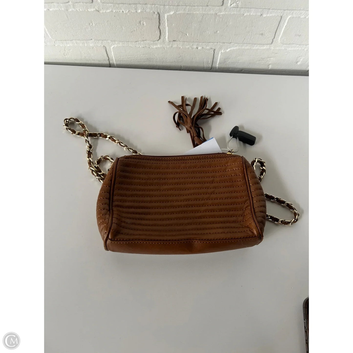 Crossbody Leather By Nordstrom, Size: Small