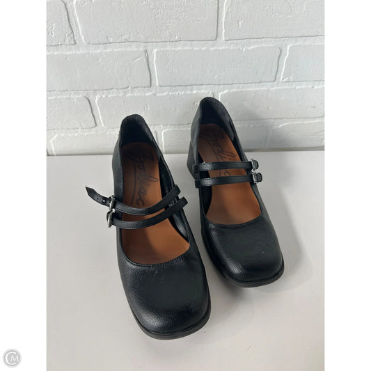 Shoes Heels Block By Zodiac In Black & Blue, Size: 9.5