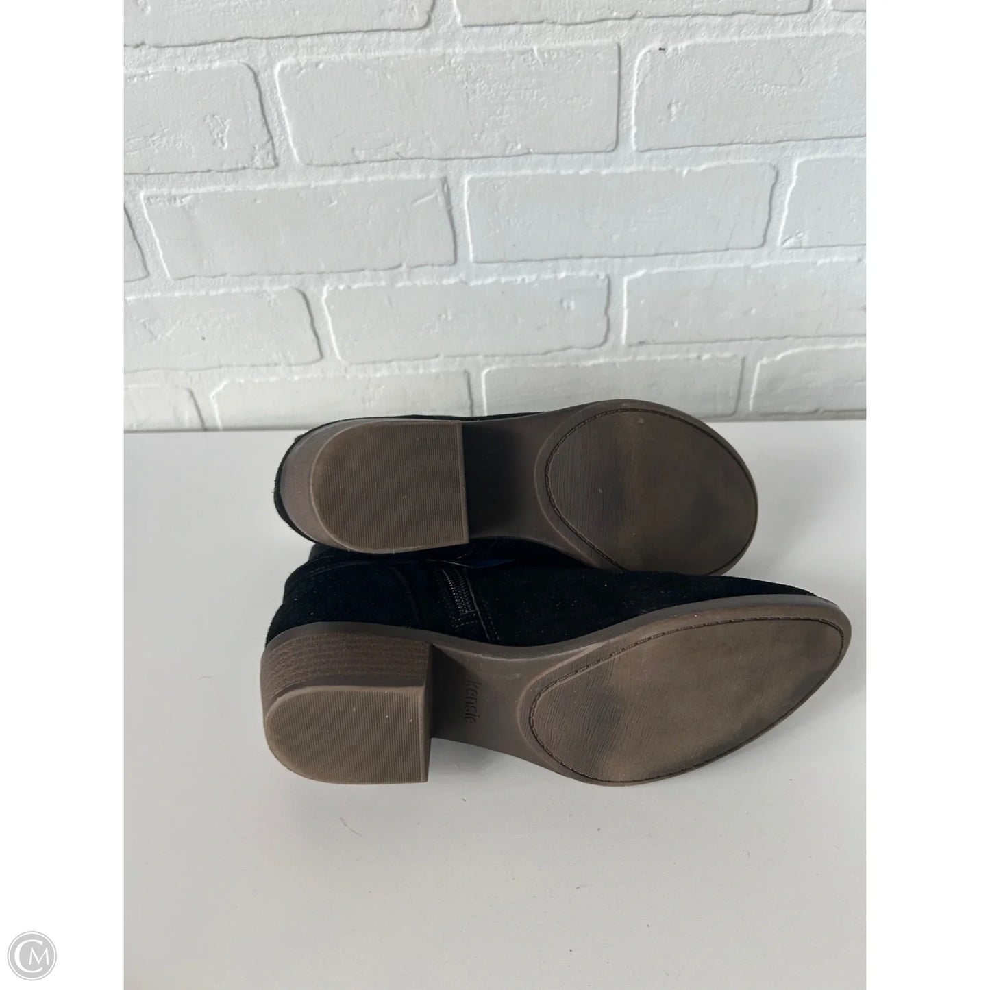 Boots Ankle Heels By Kensie In Black, Size: 9