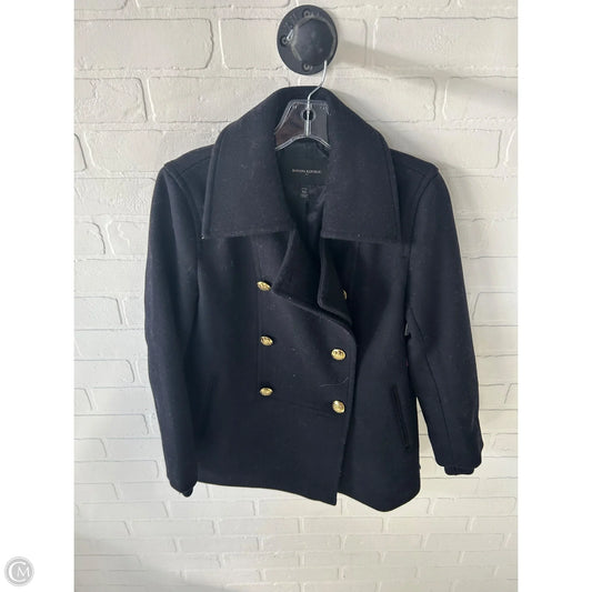 Coat Parka By Banana Republic In Navy, Size: Xsp