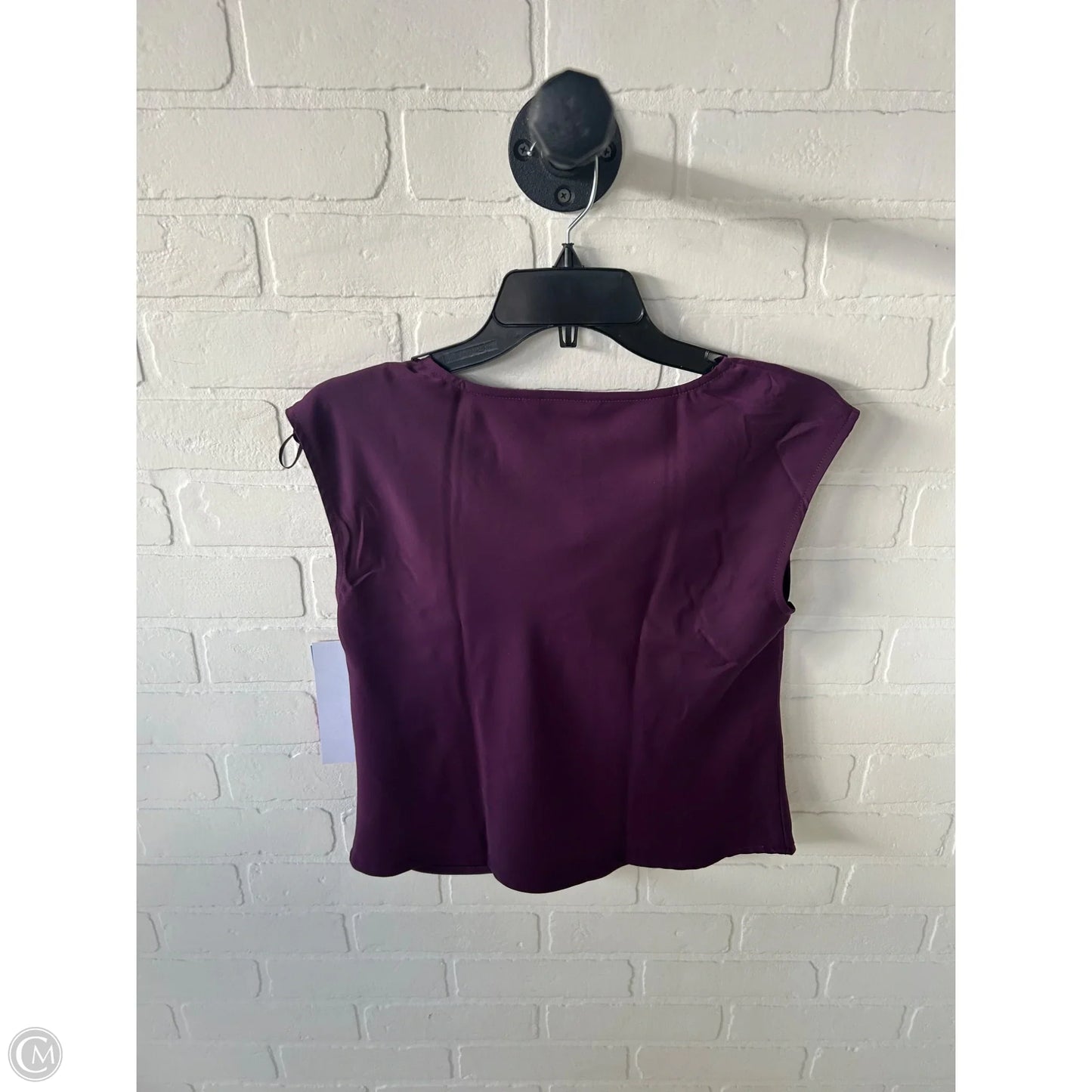 Blouse Sleeveless By Banana Republic In Purple, Size: Xxsp