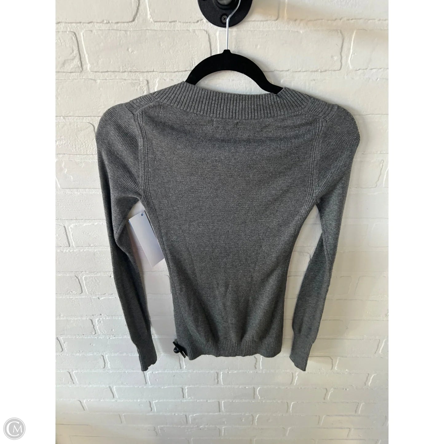 Sweater By Express In Grey, Size: Xs