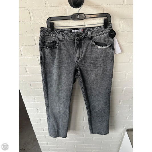 Jeans Boyfriend By Cabi In Black Denim, Size: 6