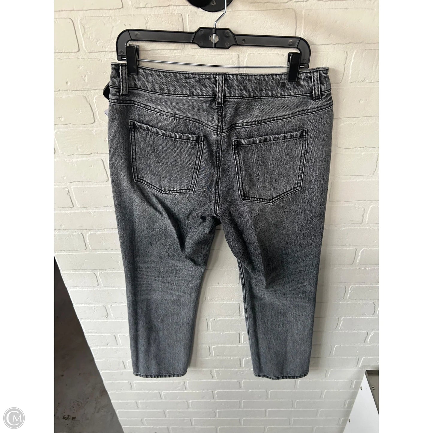 Jeans Boyfriend By Cabi In Black Denim, Size: 6