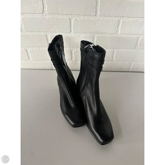 Boots Mid-calf Flats By Nine West In Black, Size: 5