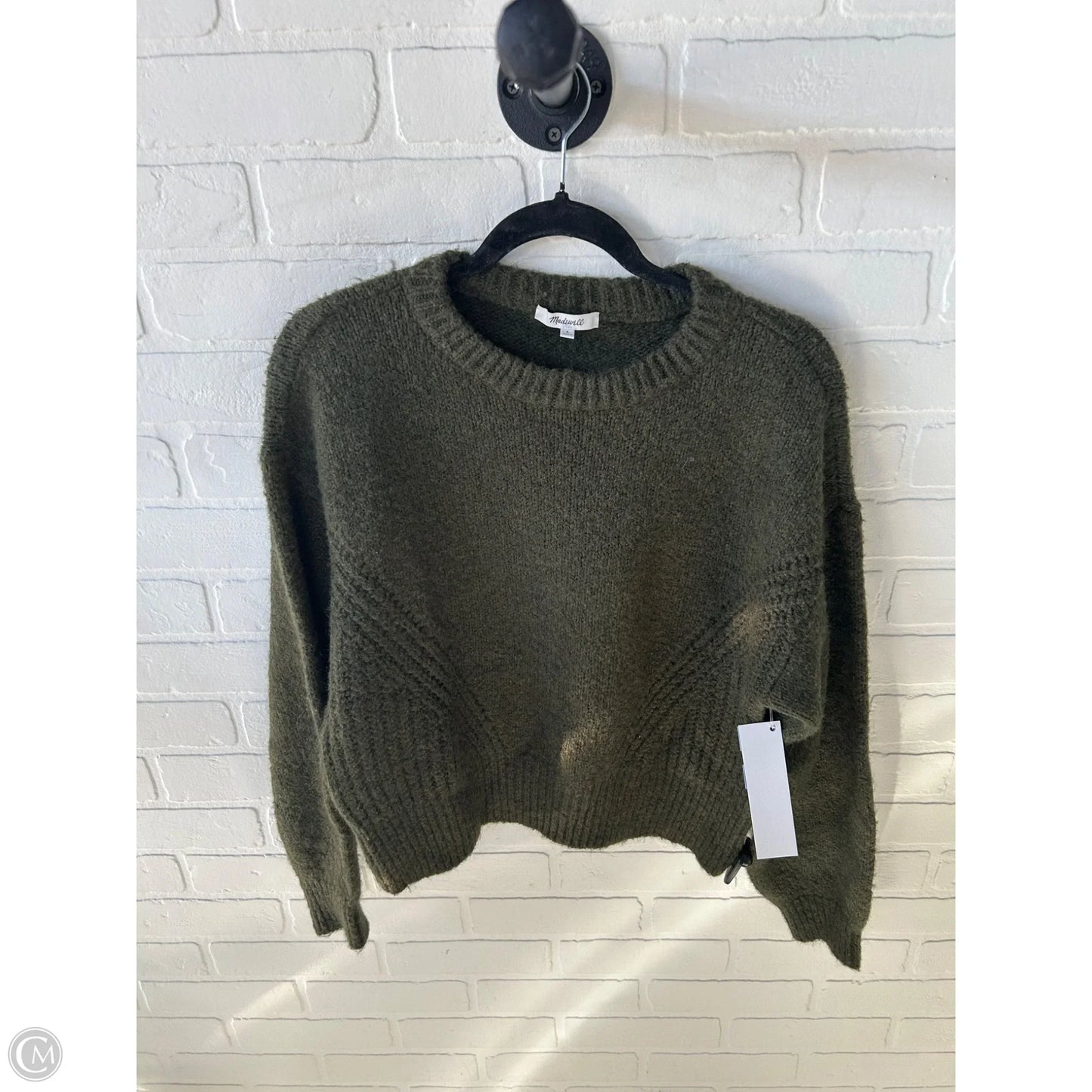 Sweater By Madewell In Green, Size: L