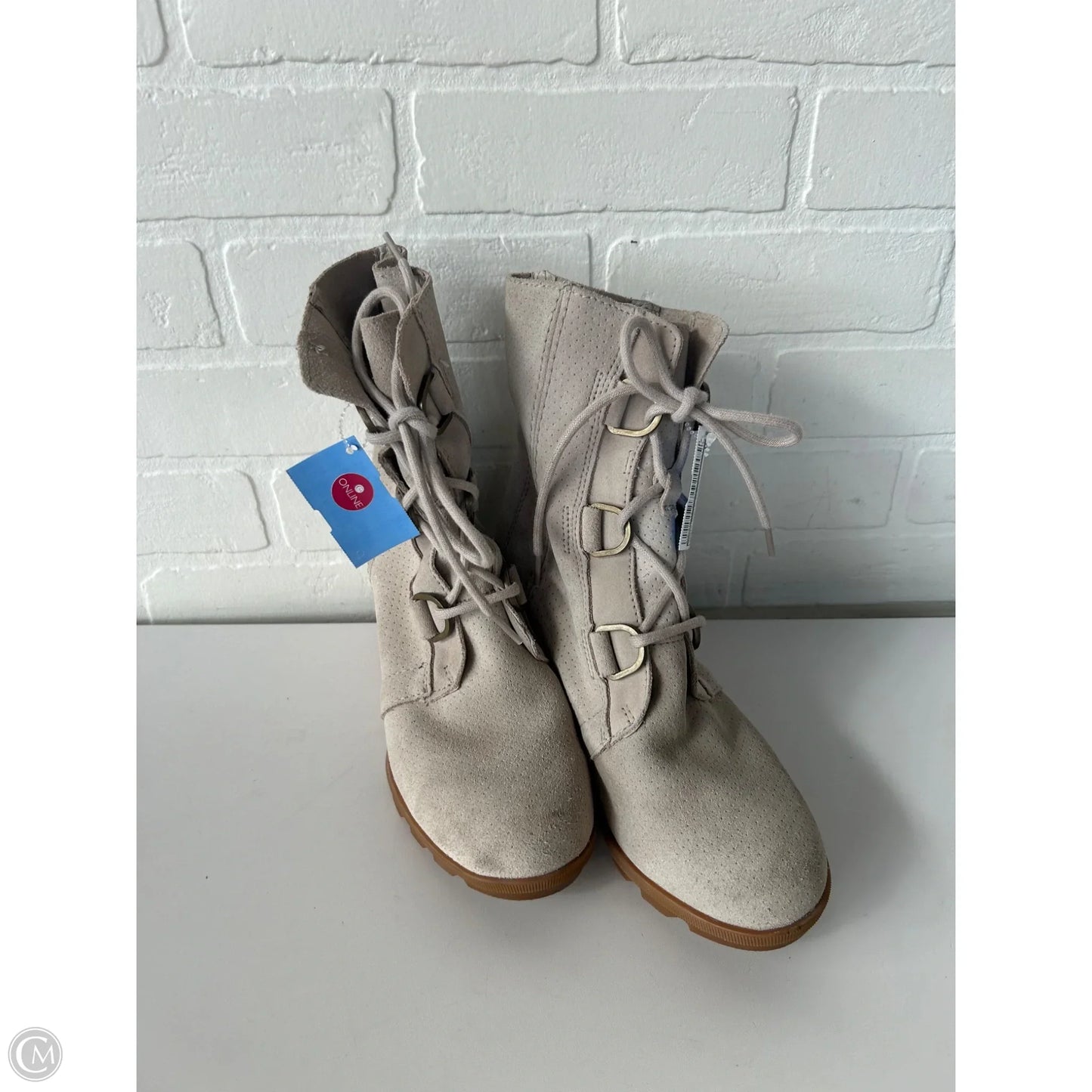 Boots Ankle Flats By Sorel In Tan, Size: 8.5