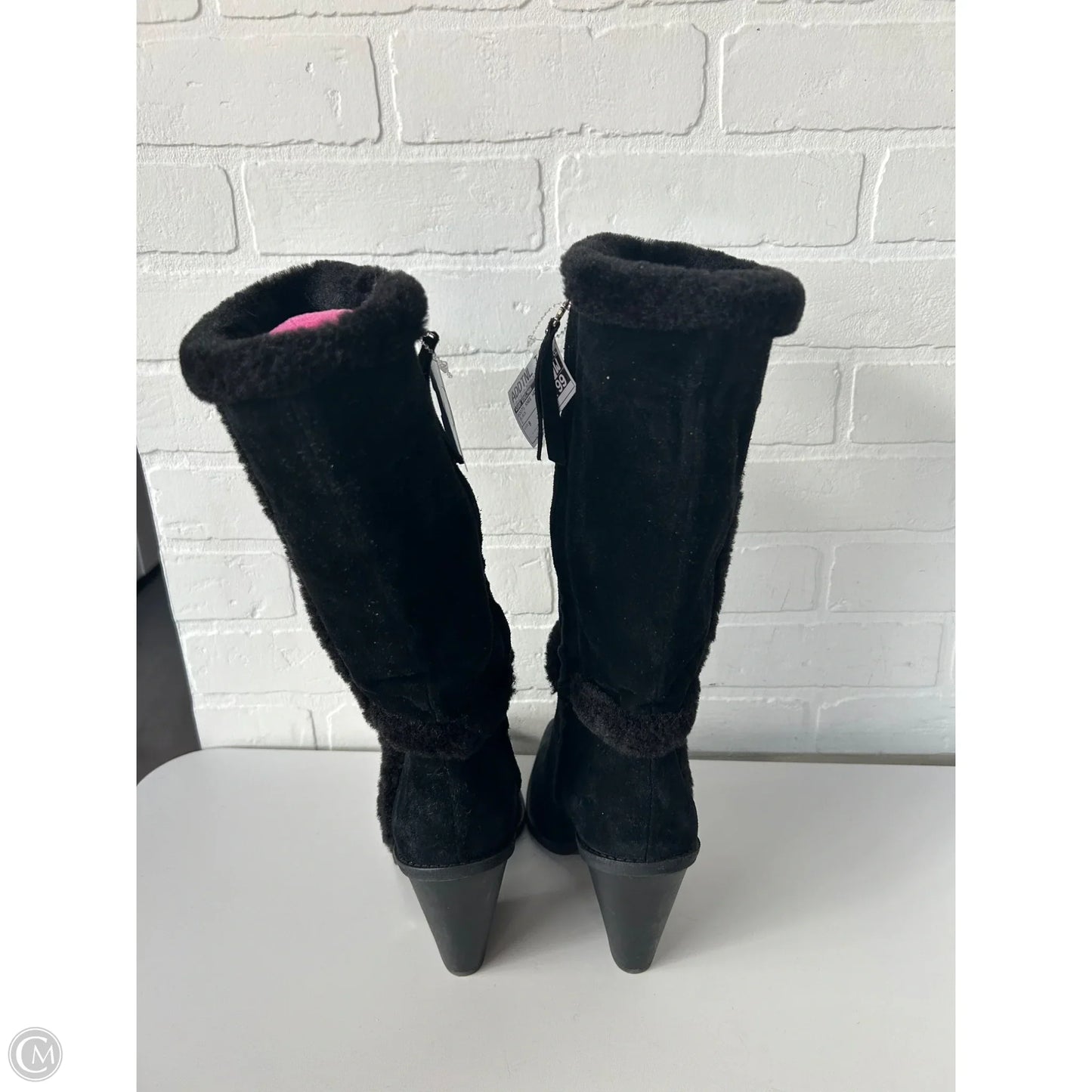 Boots Knee Heels By Sam Edelman In Black, Size: 9