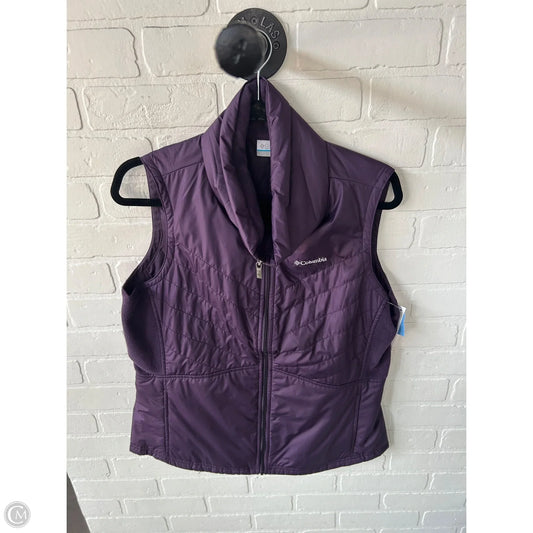 Vest Puffer & Quilted By Columbia In Purple, Size: L