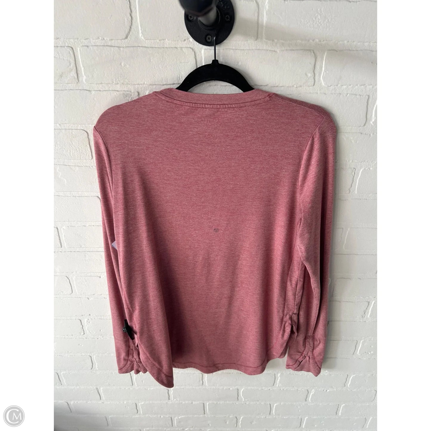 Athletic Top Long Sleeve Crewneck By Athleta In Pink, Size: S