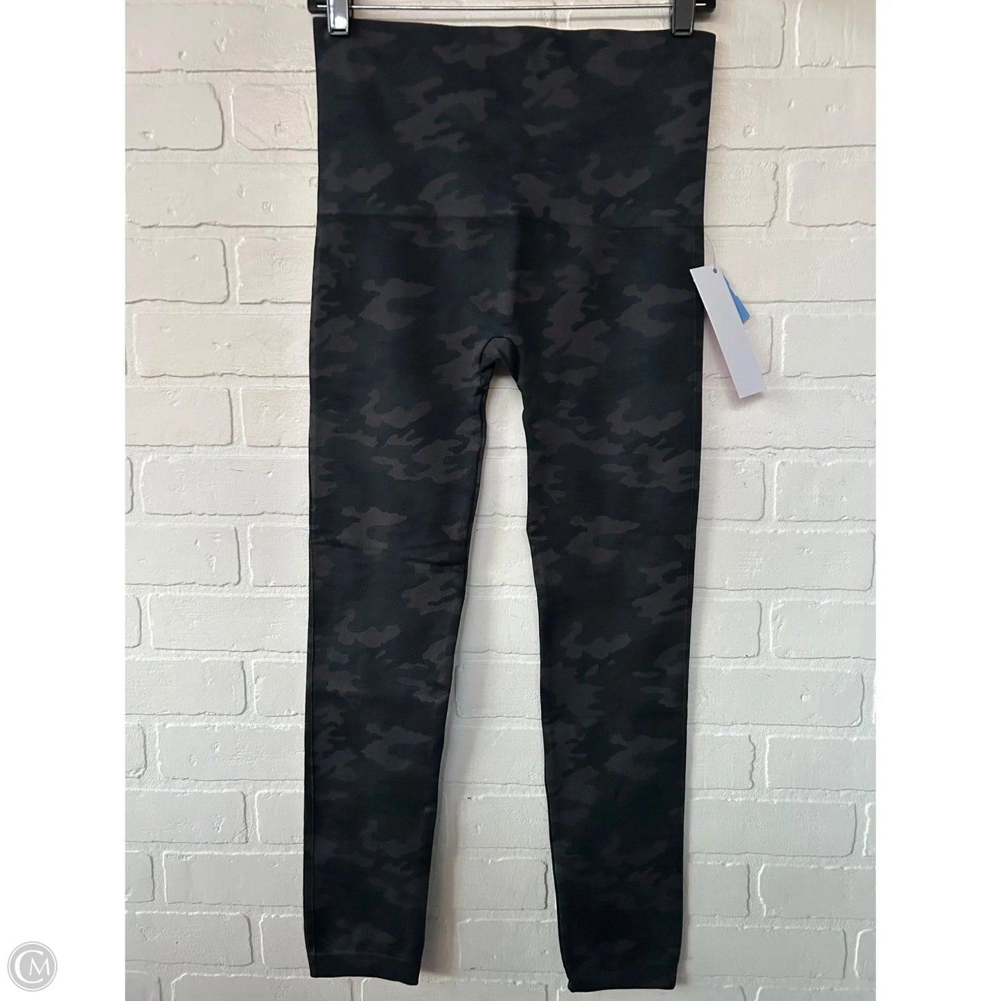 Pants Leggings By Spanx In Black & Grey, Size: 18