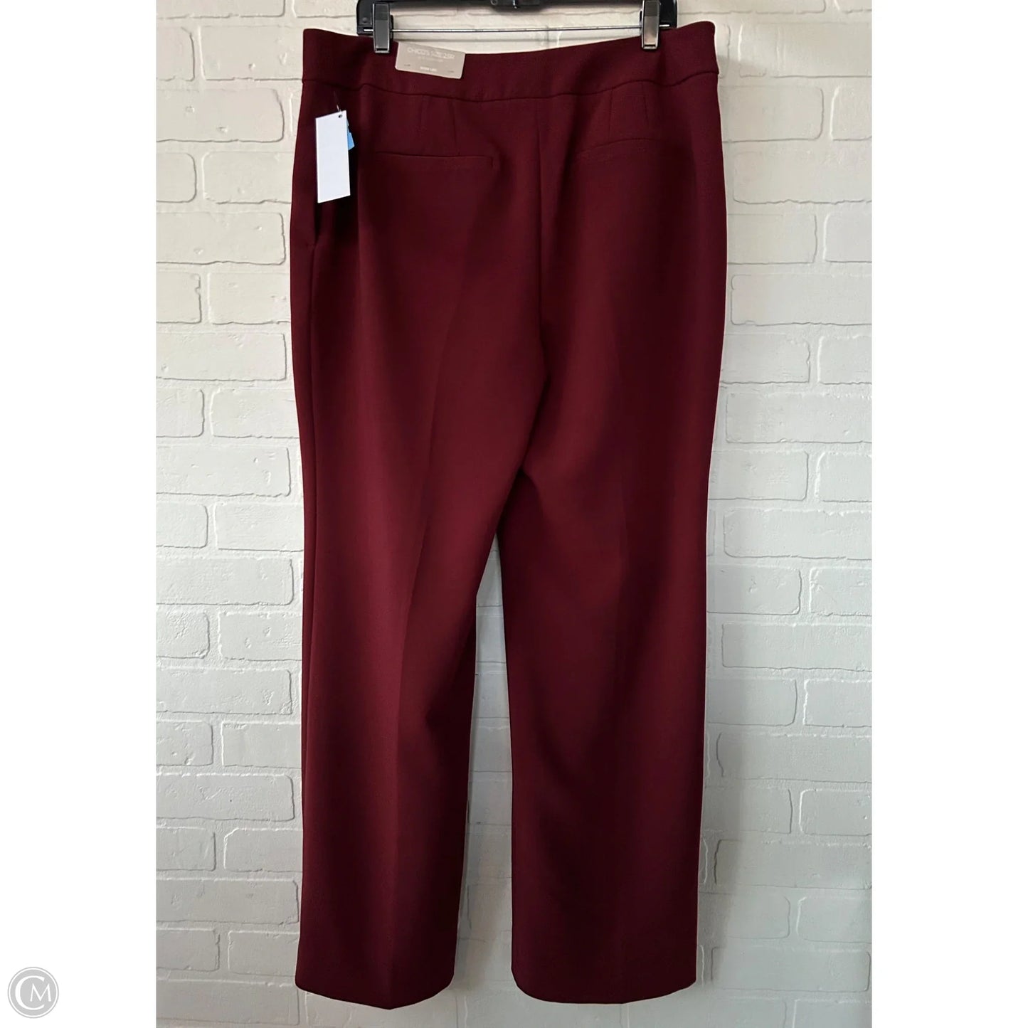 Pants Wide Leg By Chicos In Red, Size: 14