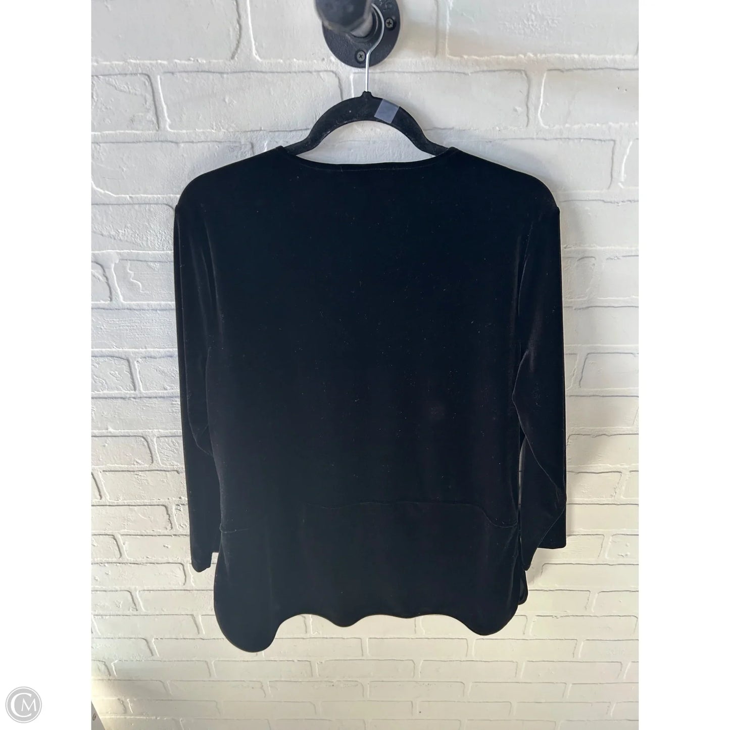 Tunic Long Sleeve By Lauren By Ralph Lauren In Black, Size: Xl