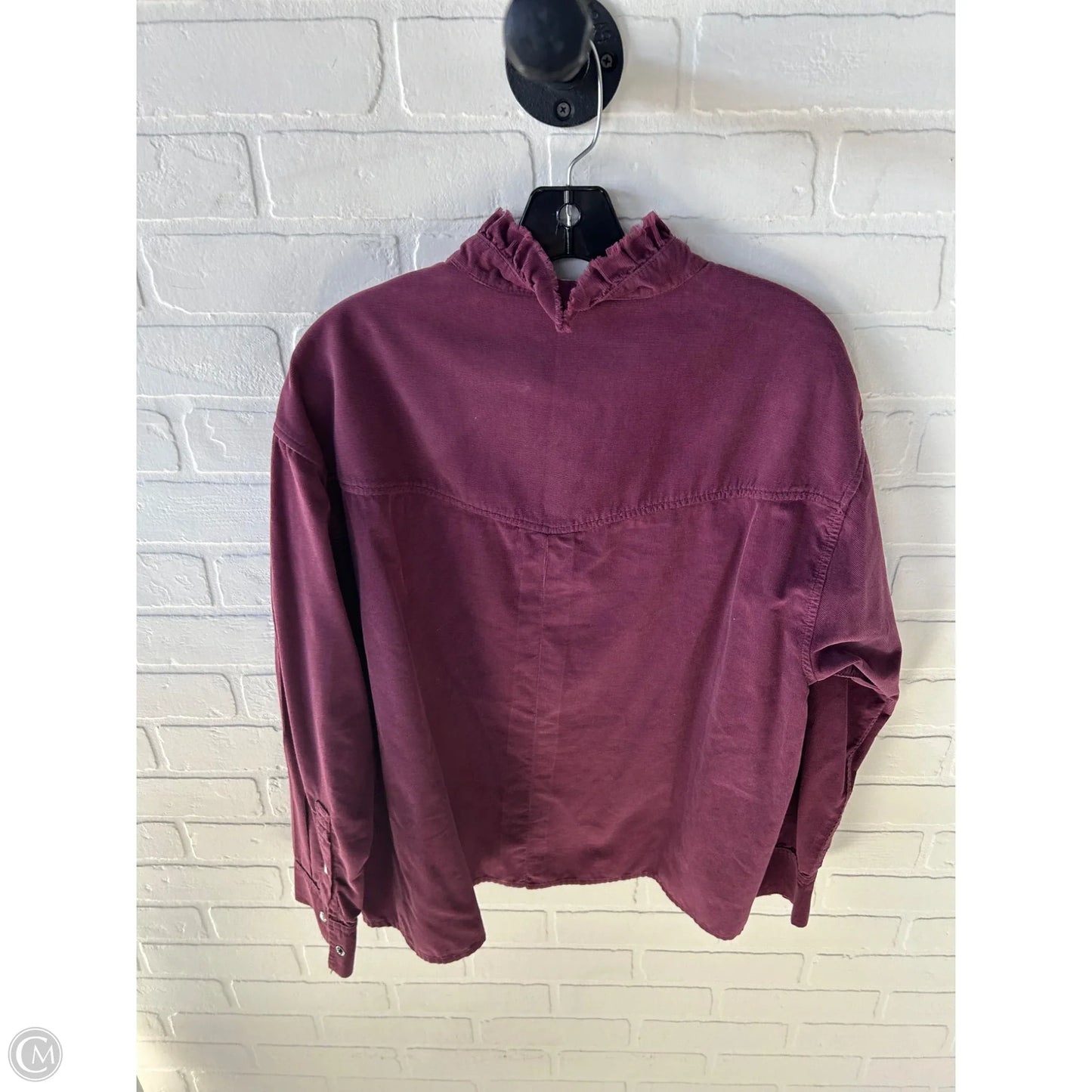 Top Long Sleeve By Dylan In Purple, Size: S