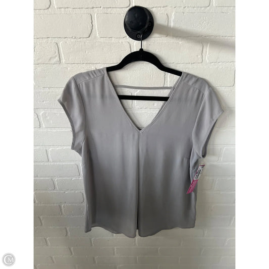 Blouse Sleeveless By Dr2 In Grey, Size: M