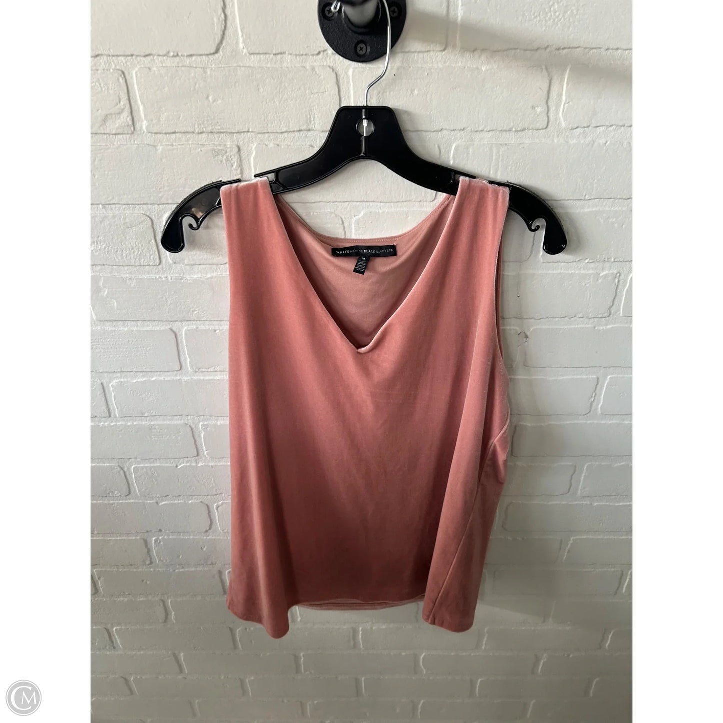 Blouse Sleeveless By White House Black Market In Pink, Size: M