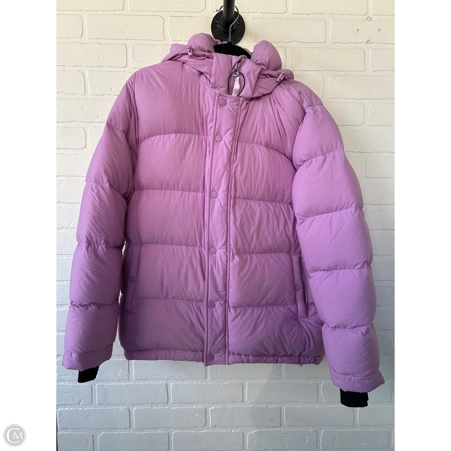 Coat Puffer & Quilted By Tna In Purple, Size: M