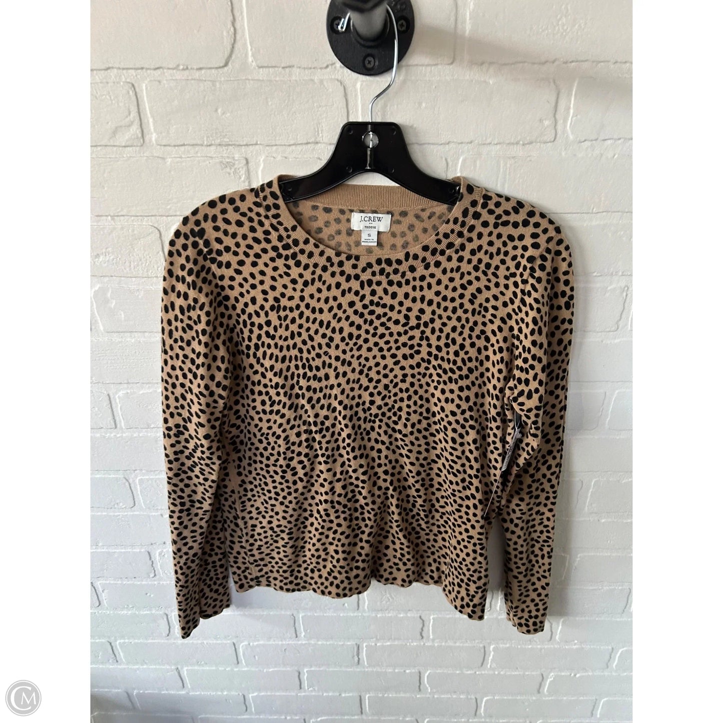Sweater By J. Crew In Leopard Print, Size: S