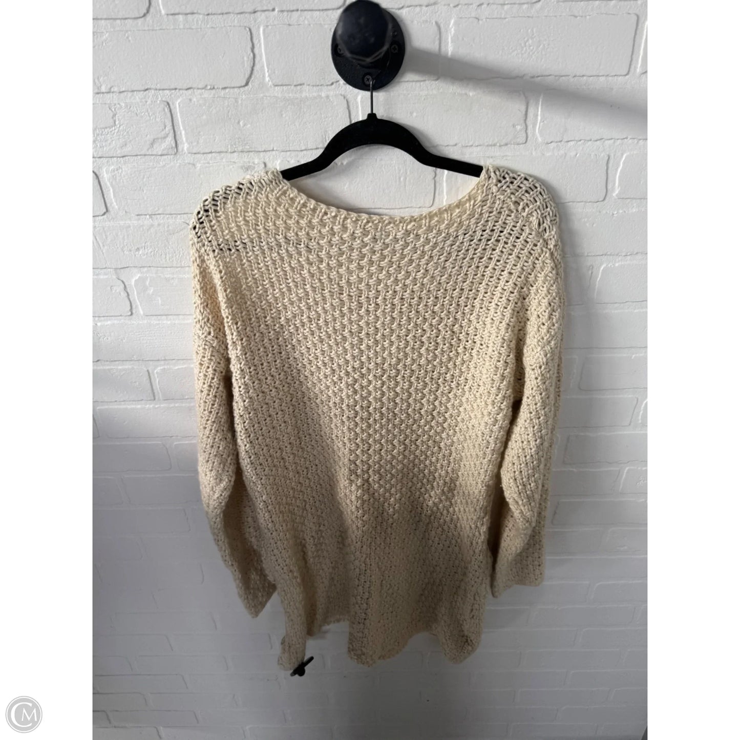 Sweater By Fashion Nova In Cream, Size: M