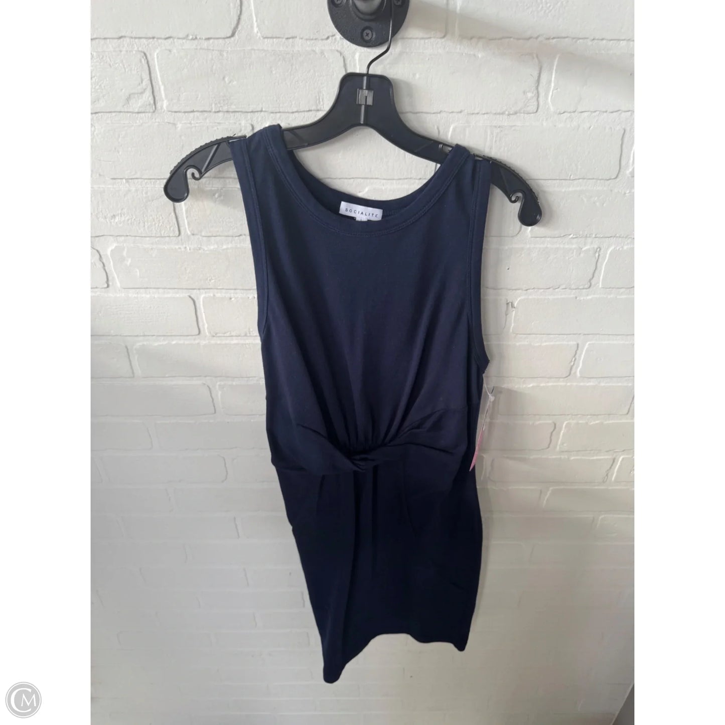 Dress Casual Short By Socialite In Navy, Size: L