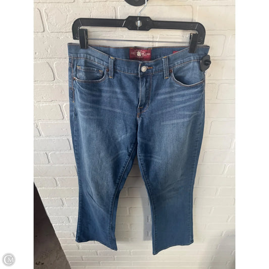 Jeans Boot Cut By Lucky Brand In Blue Denim, Size: 10