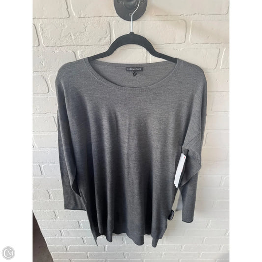 Sweater By Eileen Fisher In Grey, Size: M
