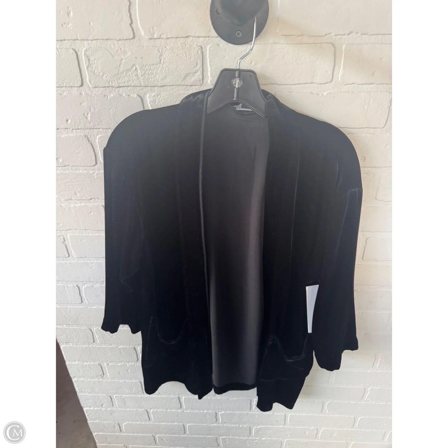 Kimono By Eileen Fisher In Black, Size: Mp