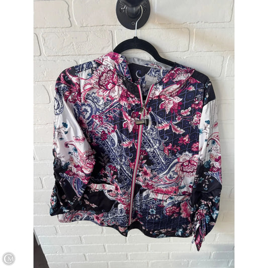 Jacket Other By Chicos In Black & Pink, Size: L