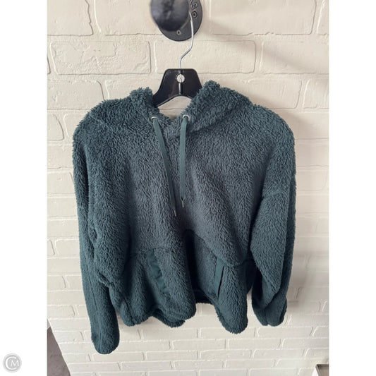 Sweatshirt Hoodie By Tek Gear In Green, Size: M